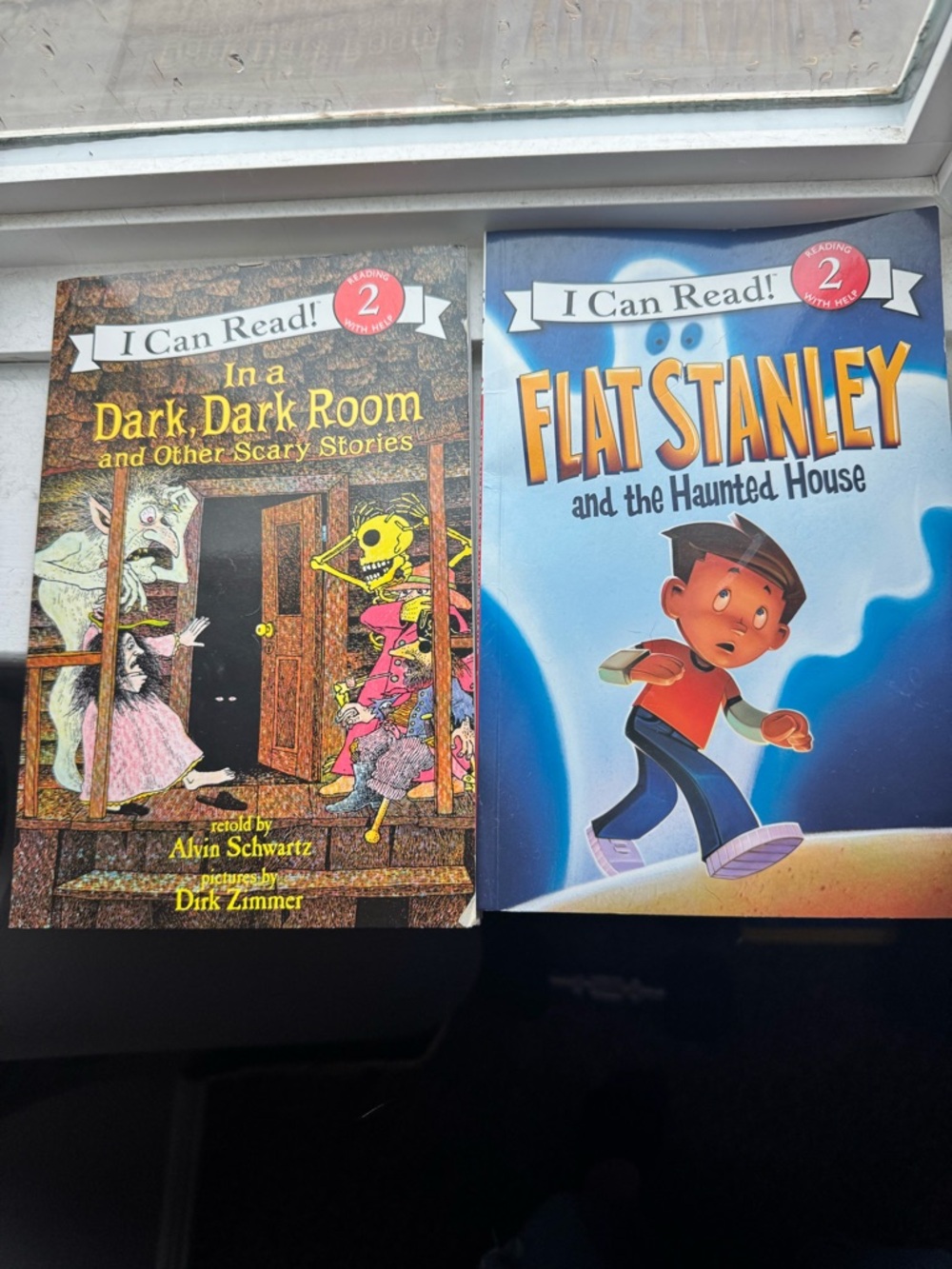 I Can Read! Level 2: Flat Stanley and In a Dark, Dark Room - Set of 2